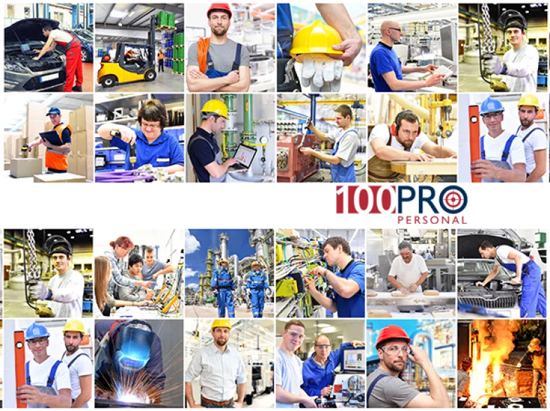 2018 ist das Jahr der Arbeitnehmer, die 100Pro Personal GmbH berät Firmen und Arbeitnehmer